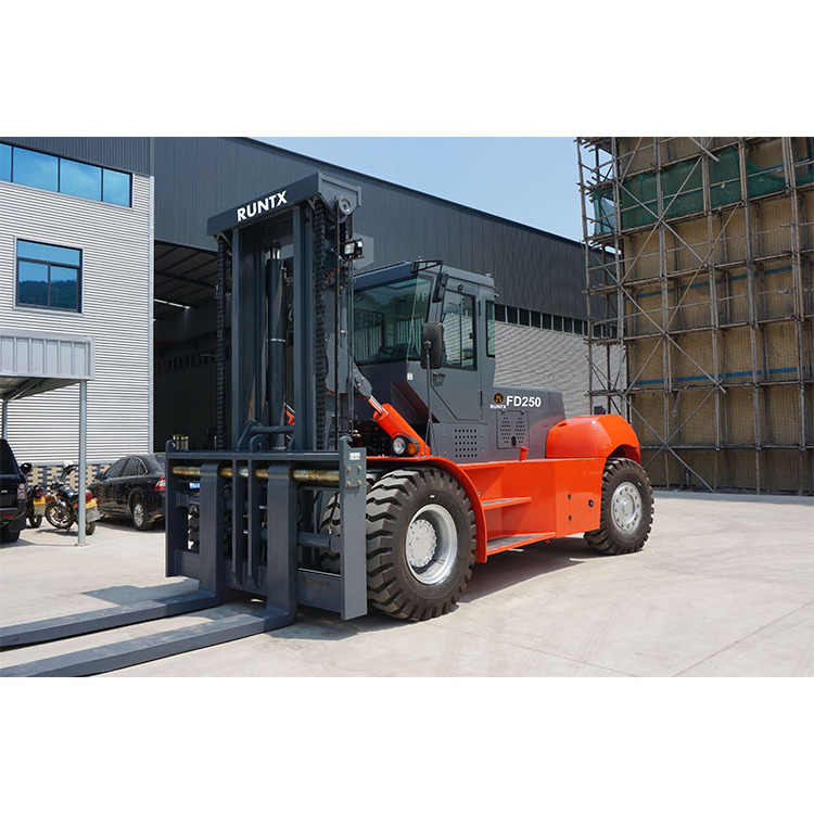 China 25 Ton Diesel Forklift Truck Cheapest price 25000KG Trucks/Double Mast Forklift/Big load Lifting Capacity