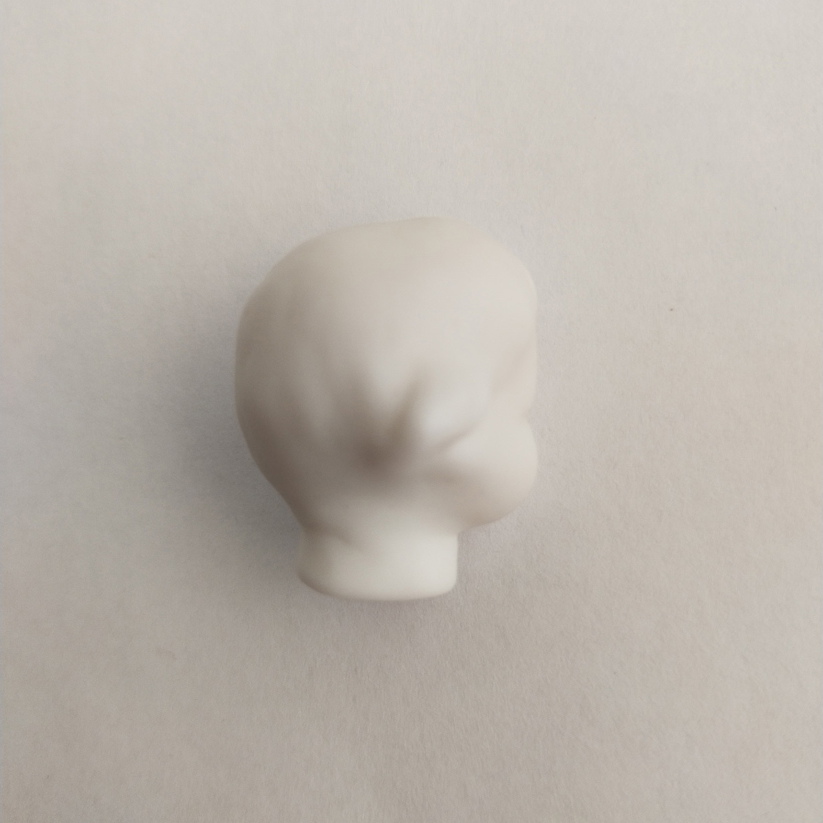 Porcelain blanks for creating dolls (head) 3cm size wholesale from manufacturer porcelain doll parts