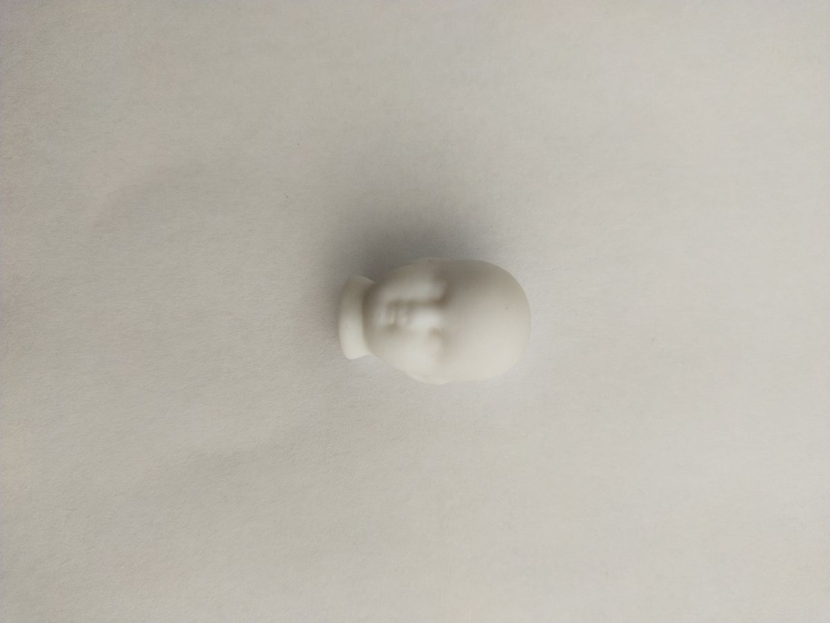 Doll making porcelain blanks (little baby head) 2cm size manufacturer prices handmade doll parts