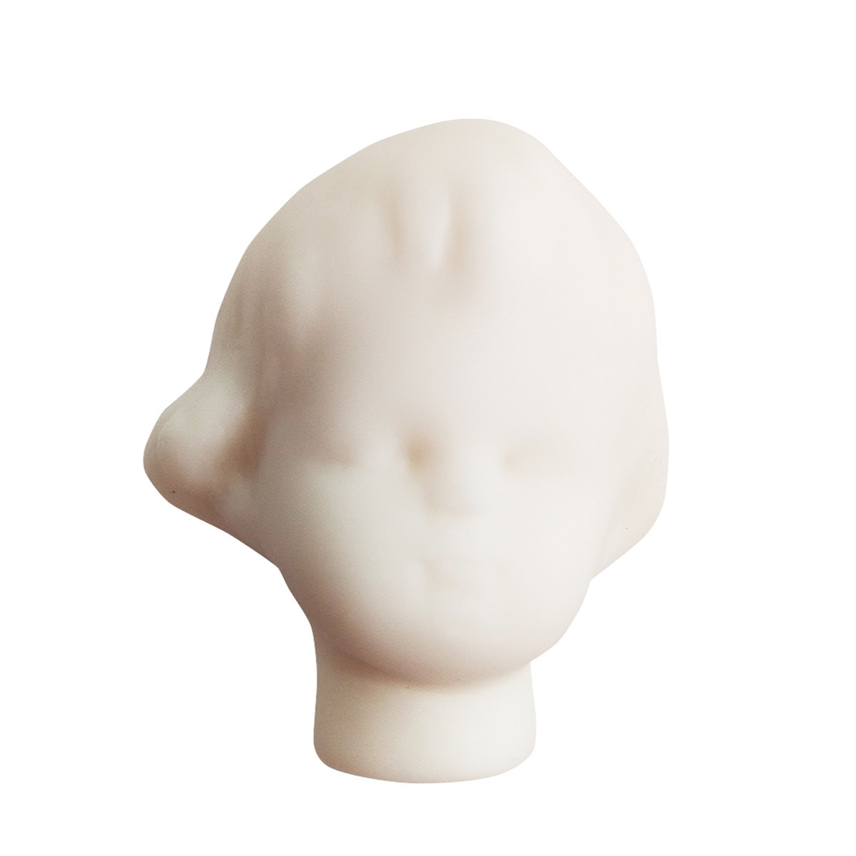 Porcelain blanks for creating dolls (head) 3cm size wholesale from manufacturer porcelain doll parts