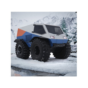 Swamp & snow amphibious vehicle/ All-terrain off-road vehicle for logging rescue work difficult terrain & firefighting