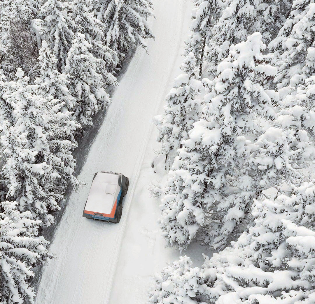 Swamp & snow amphibious vehicle/ Off-road all-terrain vehicle for logging, rescue work, firefighting and difficult terrain