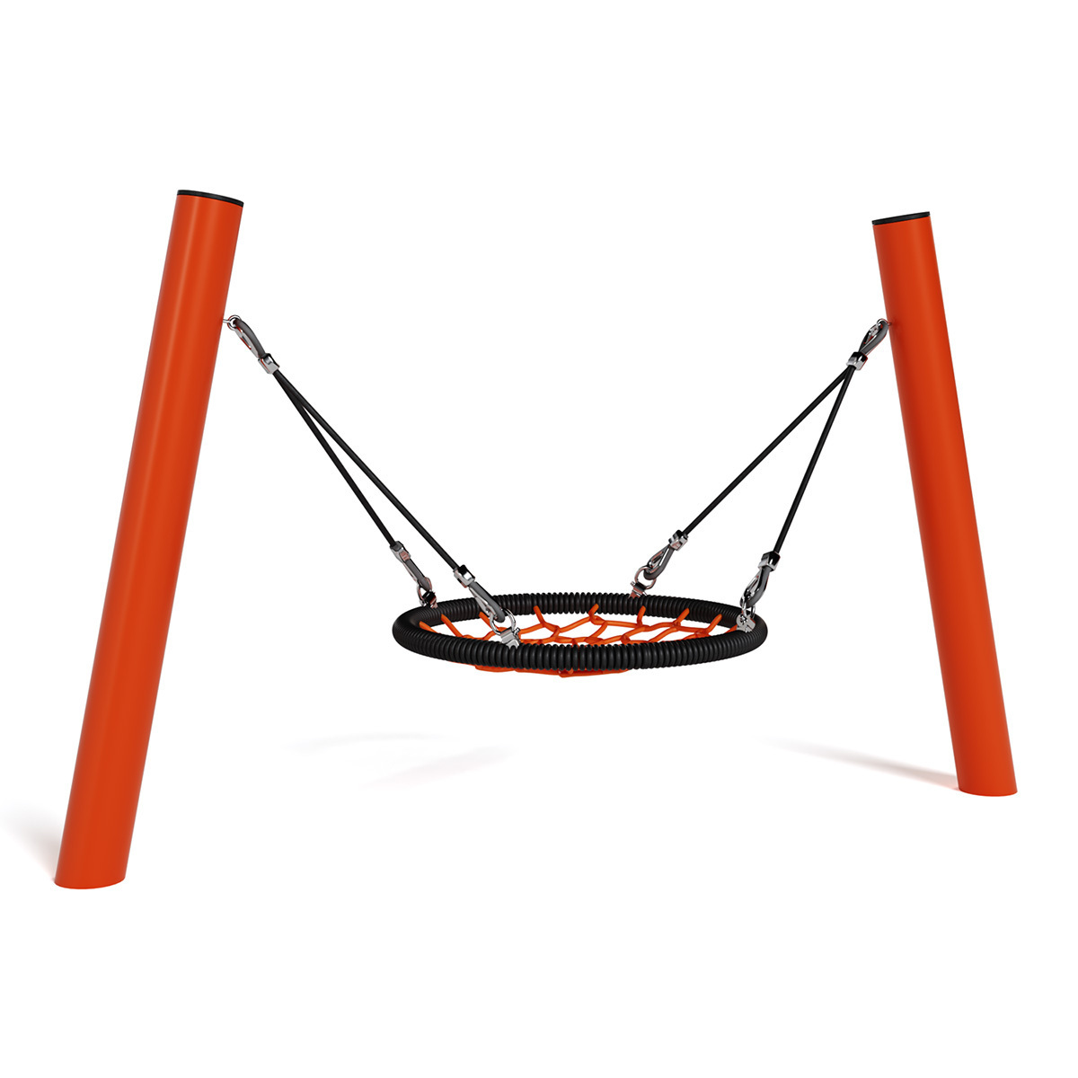 Great quality backyard nest swing steel frame rope hangers wholesale price