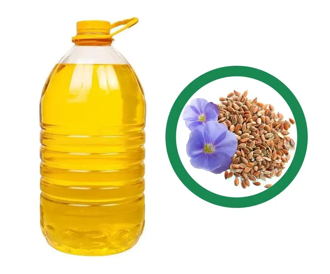 Pure linseed oil  100% natural organic flaxseed oil for natural linoleum and oil paints production supply from manufacturer