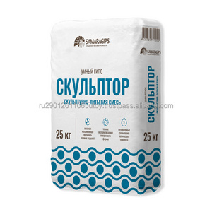 Sculptor. Smart gypsum plaster mix for art sculpturing and molding from manufacturer, FCA price per 1ton