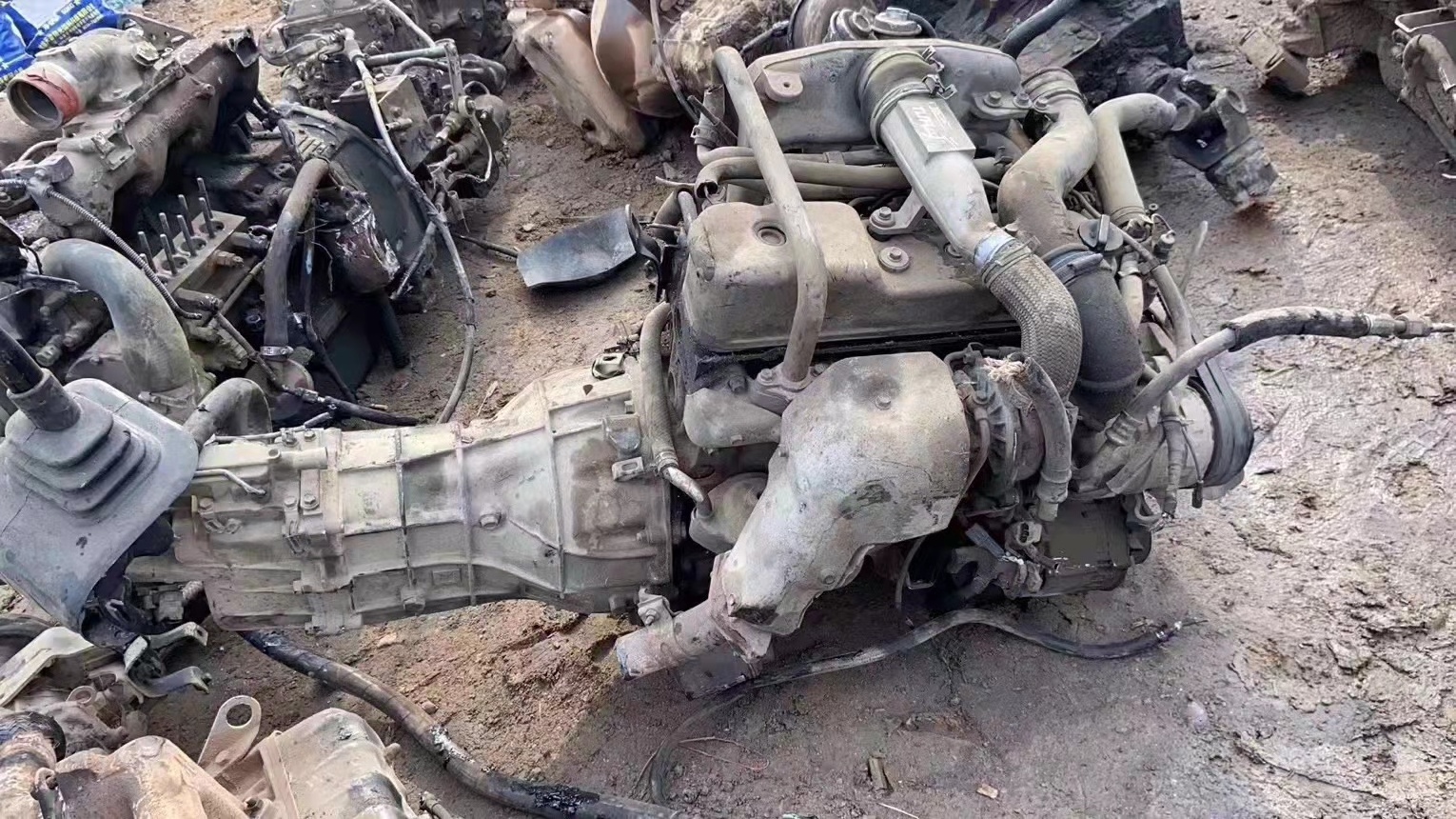 Hight Quality Second-Hand Isuzu Engine 4jb1/4jb1t Turbo Diesel Engine Short Block Isuzu 4jb1 Diesel For Sale