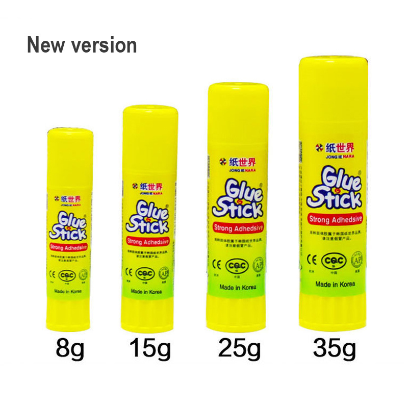 JONG IE NARA High Viscosity 25g for Children's Art DIY Office Use Non-Toxic pvp Glue Stick