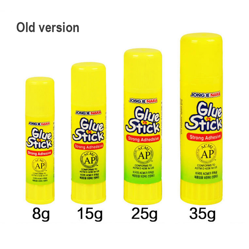 JONG IE NARA High Viscosity 25g for Children's Art DIY Office Use Non-Toxic pvp Glue Stick