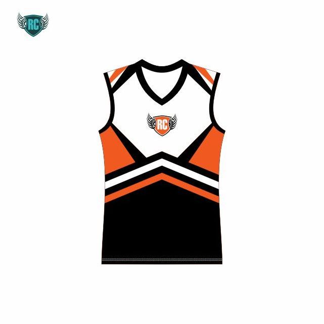 Design High Quality Cheerleading Uniform Dress agile supply chains Black Red Metallic Orange Light Blue Dark Shiny OEM Fabric