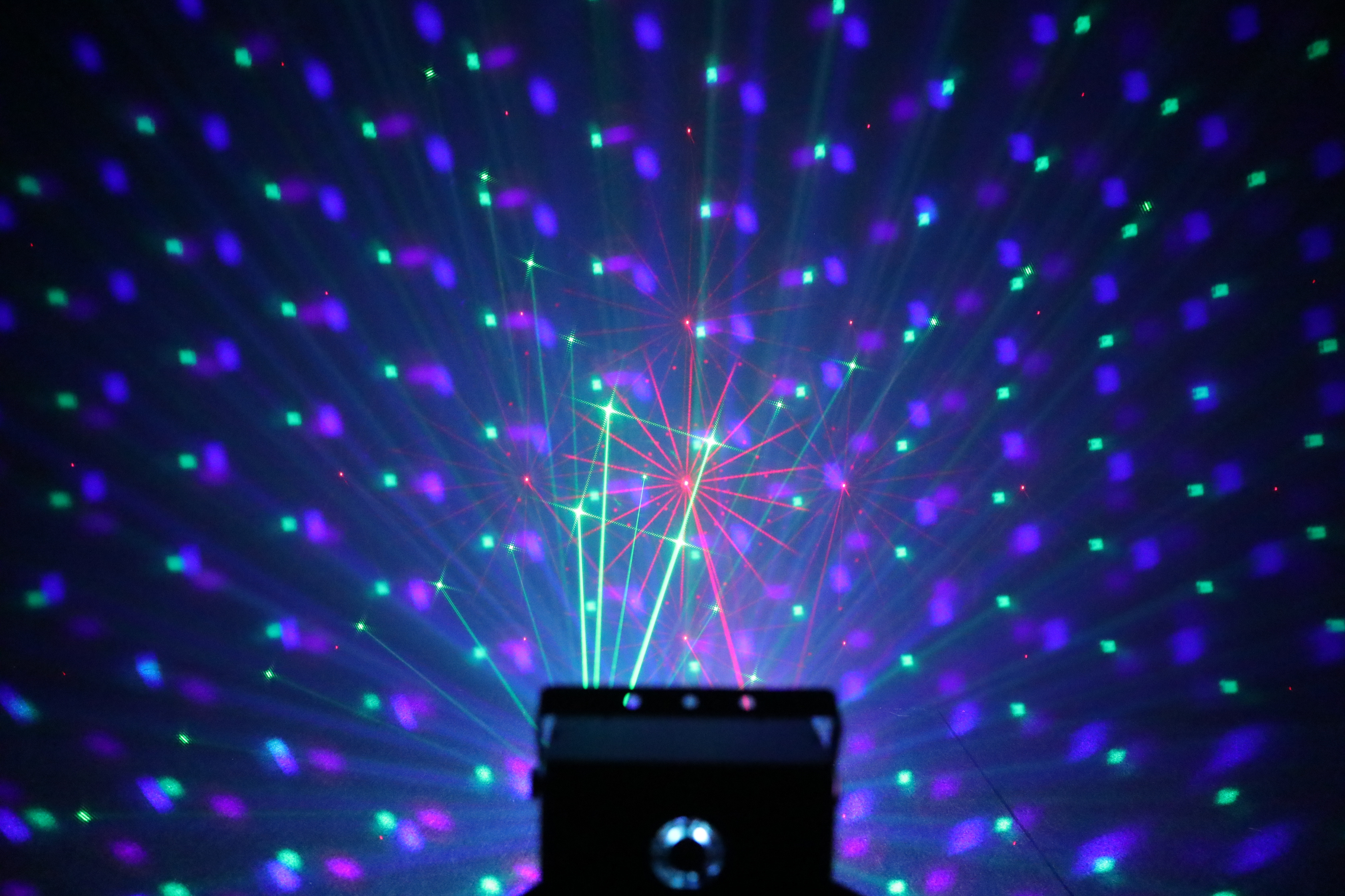 Wholesale Home Party Disco lights ball Laser beam show system strobe stage lights bar pub DJ equipment Karaoke decor