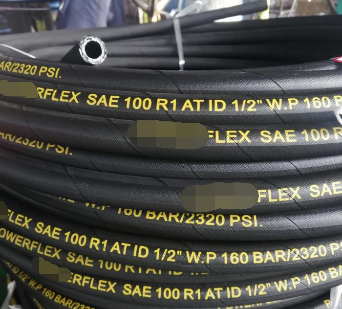 hengshui flexible high pressure hydraulic rubber hose