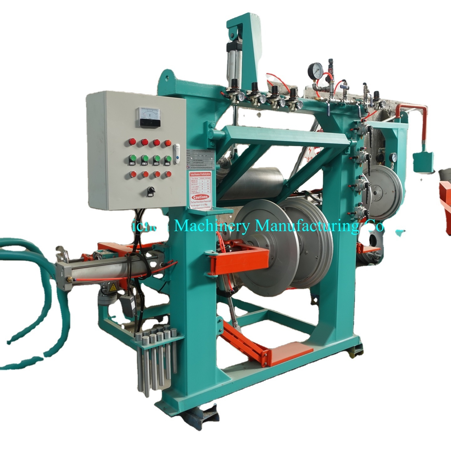 Inflatable Tire Tread Building Equipment/Tire Tread Rebuilding Machine/Tire Cold Retreading Production Line