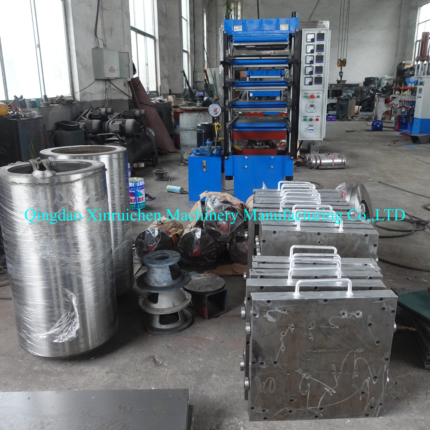 Factory Price Rubber Floor Tiles Making Machine, Waste Tire Recycling Products Line/Rubber Recycling Products Making Machine