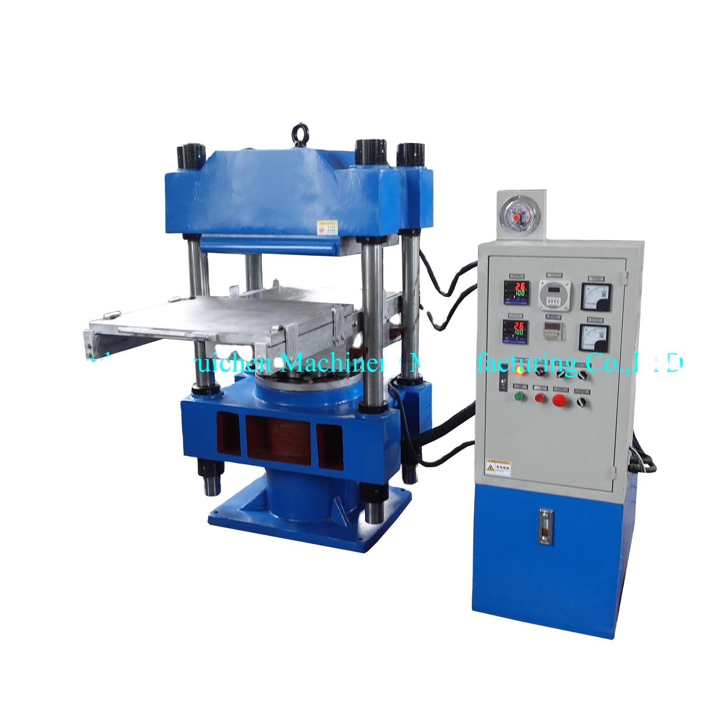 100Tons Pvc Key Chain Dispensing Machine Silicone Rubber Patch Making Machine pvc molding machine