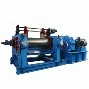 two roll rubber open mixing mill