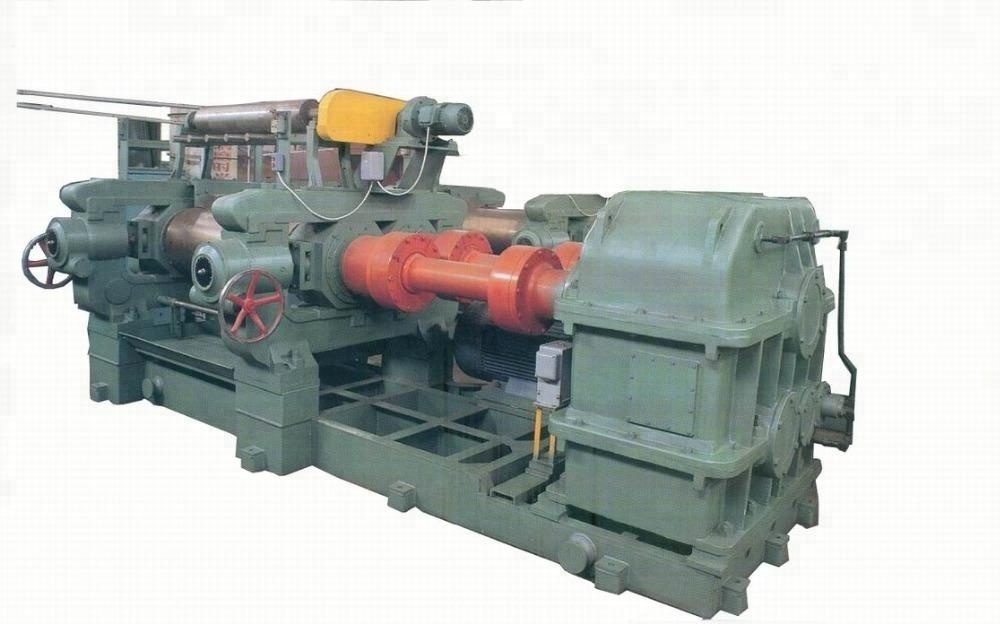 two roll rubber open mixing mill