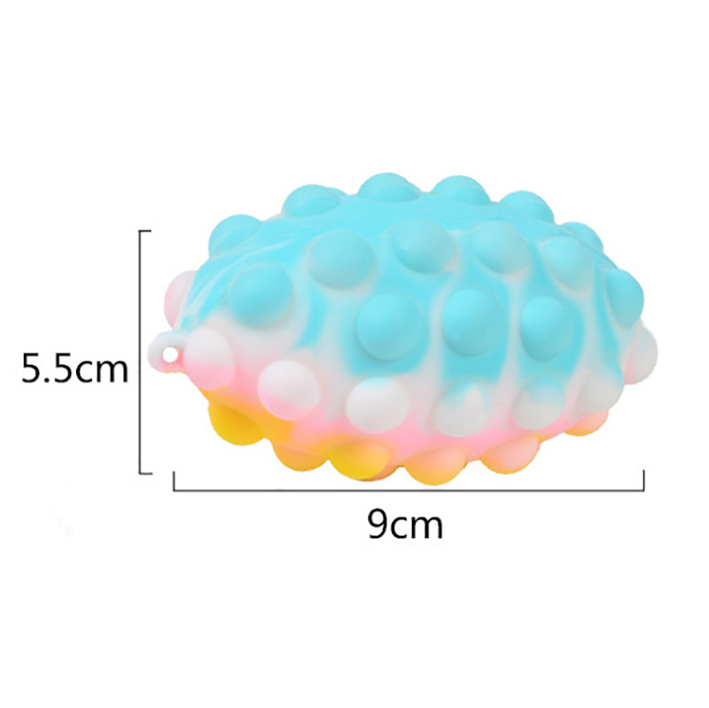 Hot Sale Push Sensory Bubble Squigz Popit Silicone pineapple pop it fidget toy for adult and kids