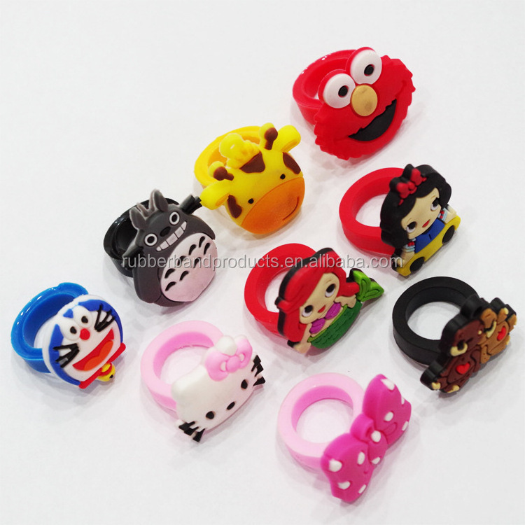 Wedding Finger Rings, Latest Wedding Ring Animal Designs Sets Wholesale Cheap Price PVC Free Children's Toys High Quality Pvc