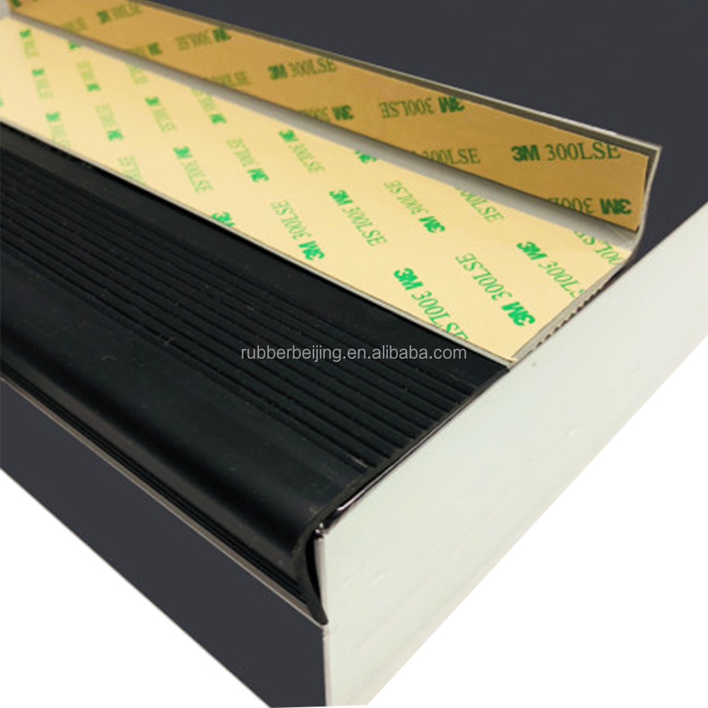 PVC Anti-Slip L Shape Stair Nosing stair nosing for vinyl floor step Edge