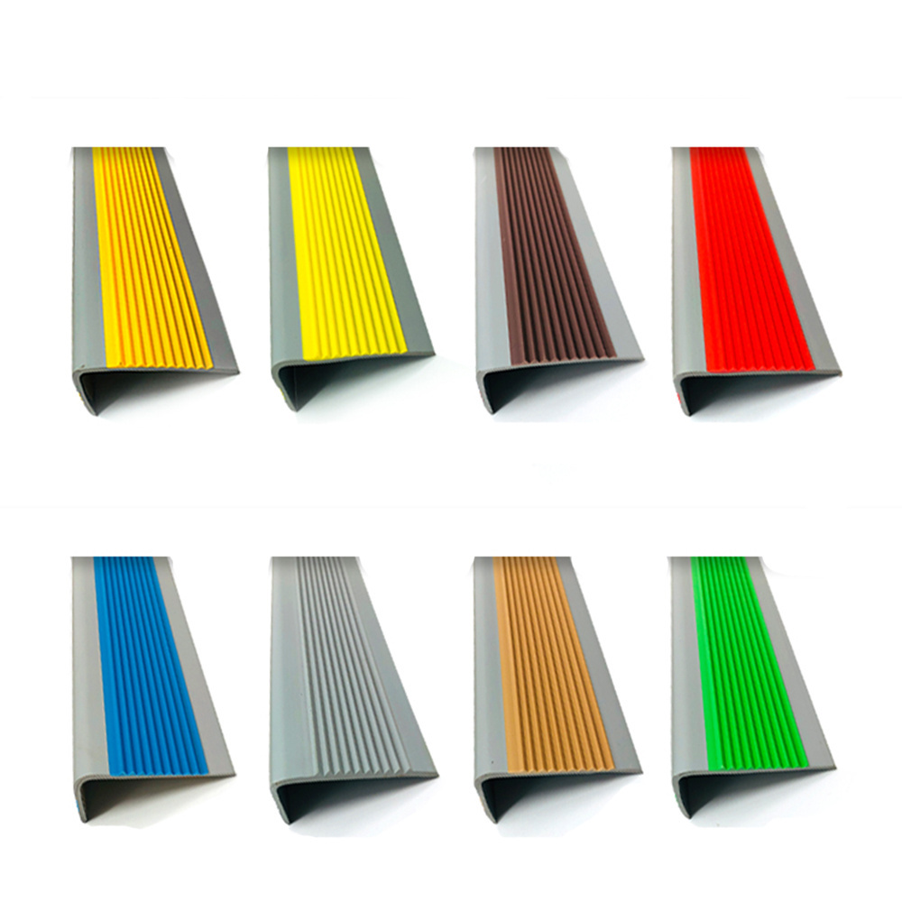 PVC Anti-Slip L Shape Stair Nosing stair nosing for vinyl floor step Edge