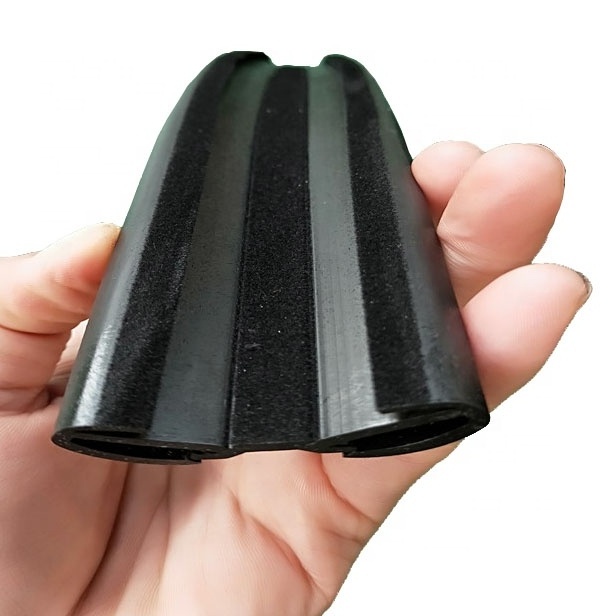 auto glass window run channel flocked rubber seal strip