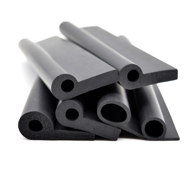 Good Elasticity to ensure airtight sealing P shape PTFE EPDM rubber note dam water sealing gate stopper