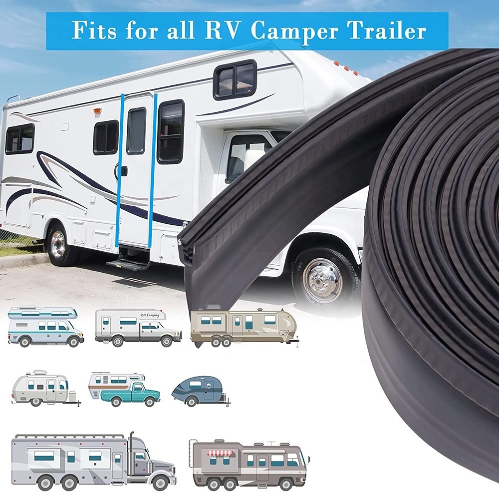 Camper trailer RV slide out rubber seal weather stripping trim