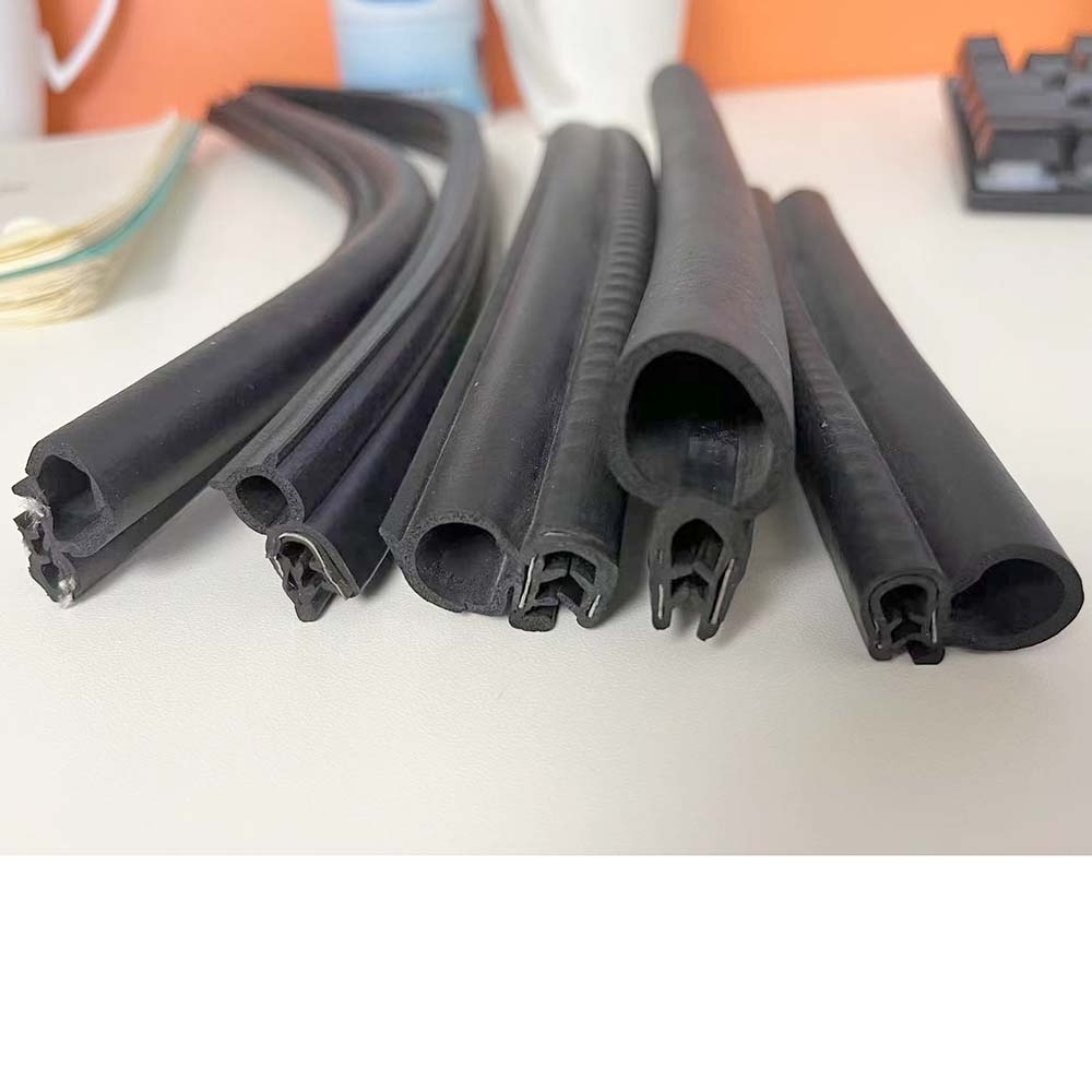 Automotive Weather Stripping Car Door Rubber Seal with Side Bulb for Car Boats RV Truck Bus and Home Applications