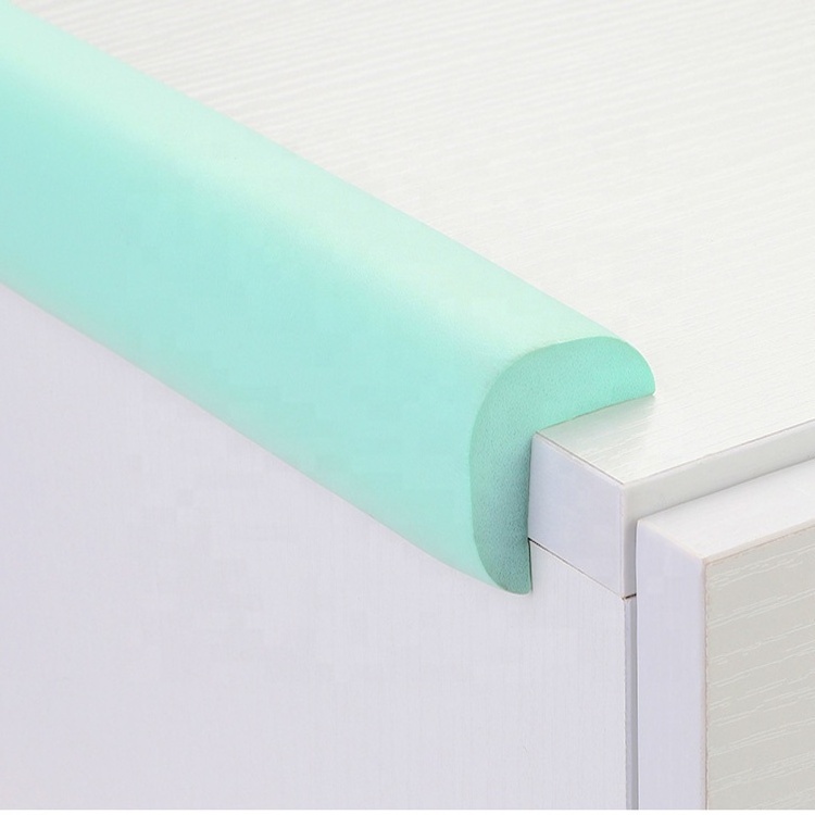 Popular NBR Baby Safety Desk Edge Foam Corner Protector For Table Sharp Corner Kid Bumper Strip