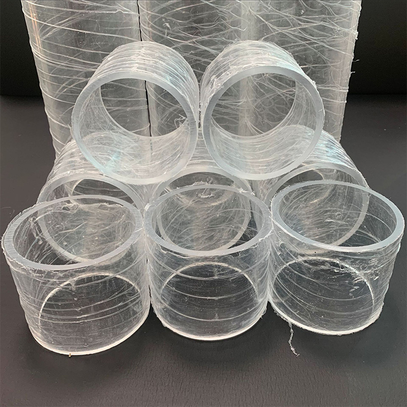 Custom 90mm 100mm 160mm 200mm 215mm 315mm 400mm Clear PVC pipe UPVC pipe rigid plastic transparent pipe