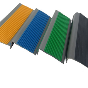 customized rubber stair nosing outdoor anti slip stair treads