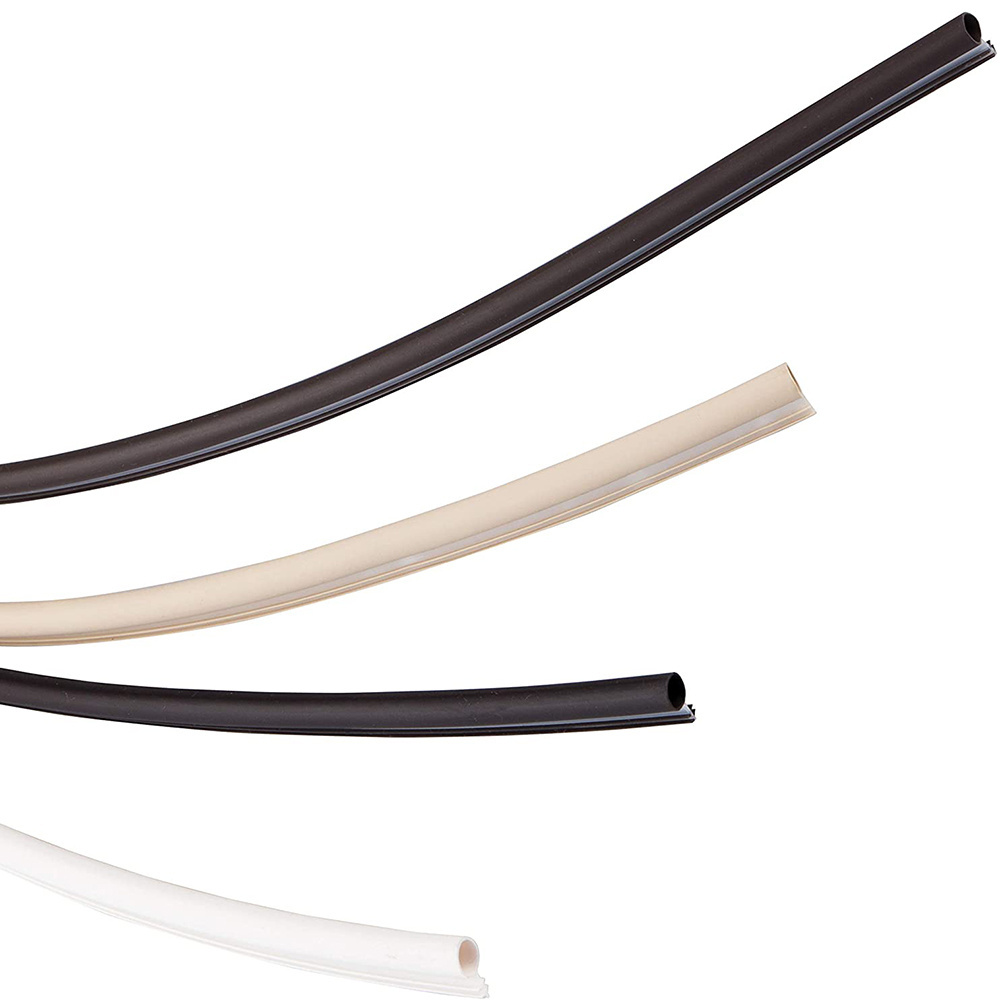 Door Repair PVC Rubber Sealing Strips Timber Wooden Door Window Frame Groove Gasket Caulk Sealed Weather Strip