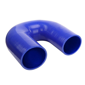 Silicone 180 Degree U Bend Elbow Coupler Hose, High Temp 4-ply Reinforced