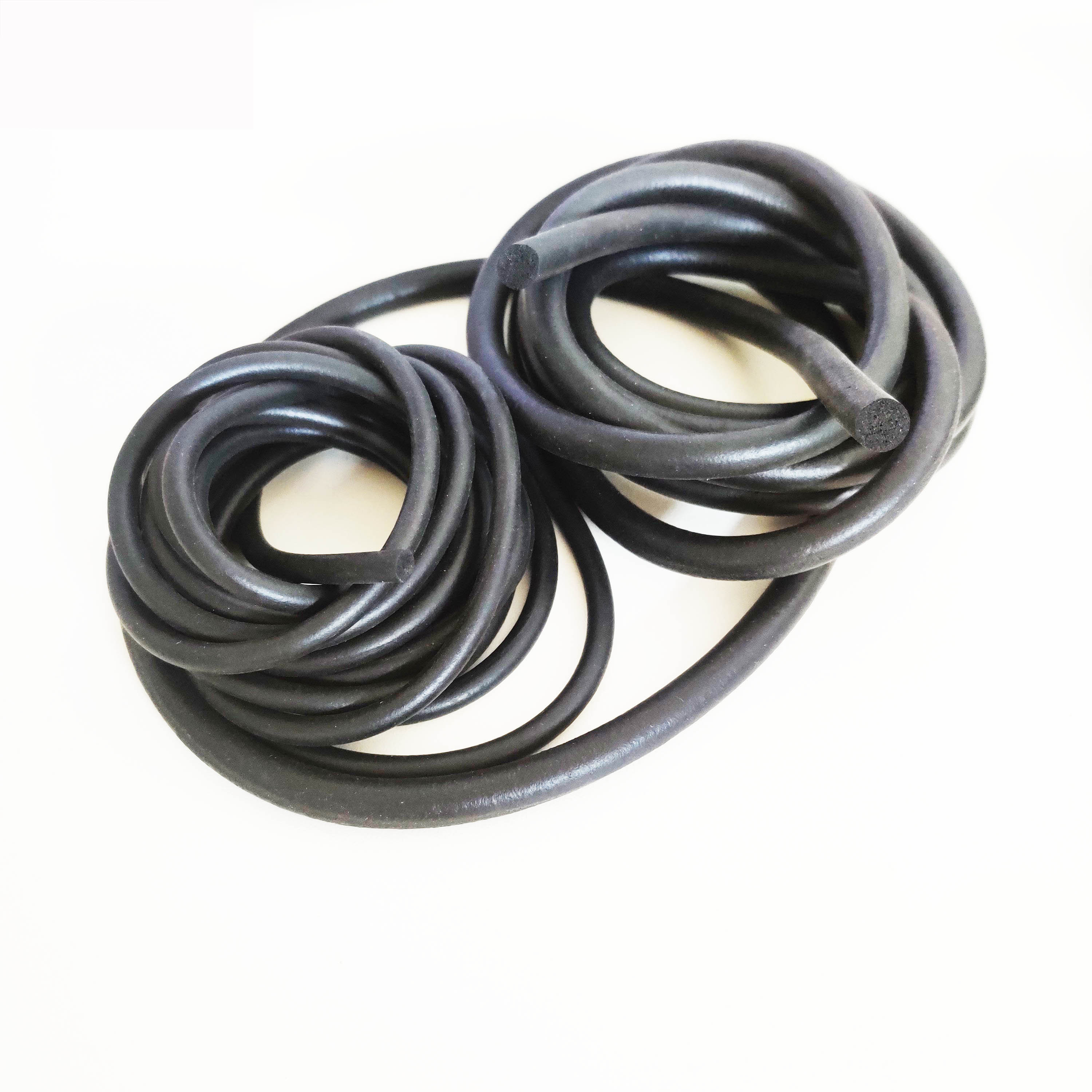 EPDM silicone, neoprene rubber foam round cord / sponge seal gaskets gap filler