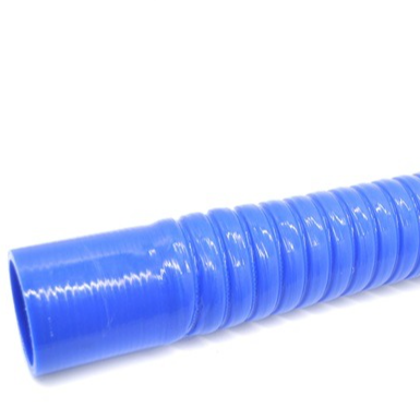 High temperature corrugated silicone tube