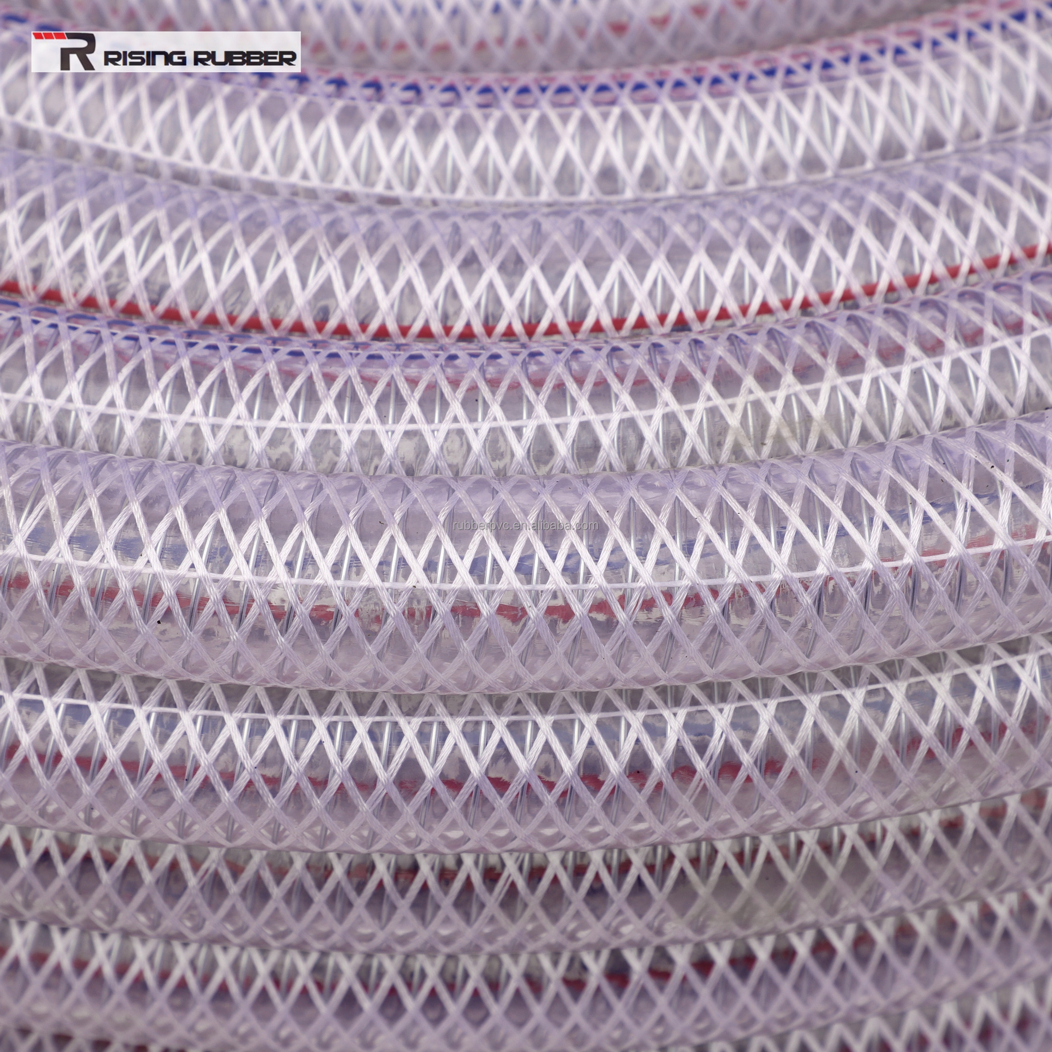 High Quality 6mm Transparent PVC Tube 100m Durable and Flexible Braided Non-Toxic for Industrial Lighting