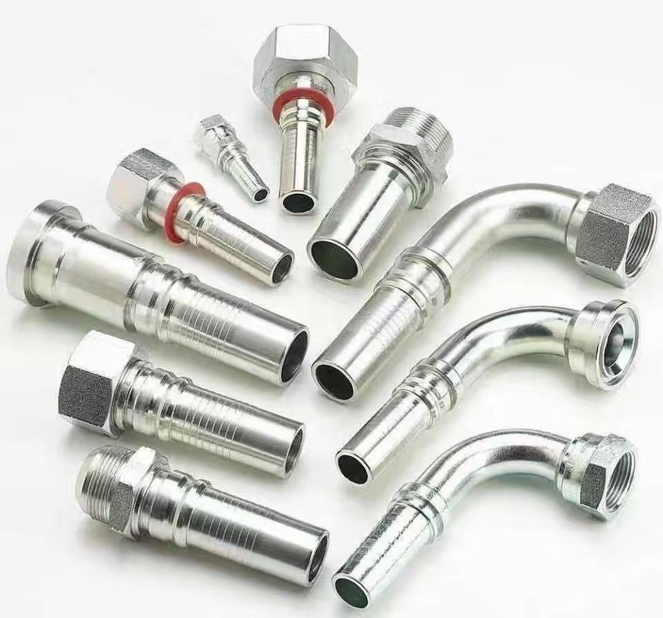 RISING Repeat Buyers Choice Crimp Fittings for hydraulic hoses hose connectors hydraulic pipe fittings