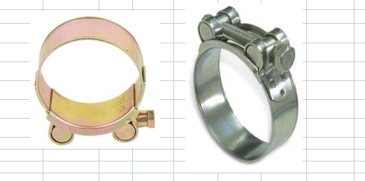 Fast Delivery American Type Adjustable Worm Drive Hose Clamp with Screw Pipe Fittings from China