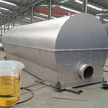 New nenergy crude oil continuous engine oil recycling plant