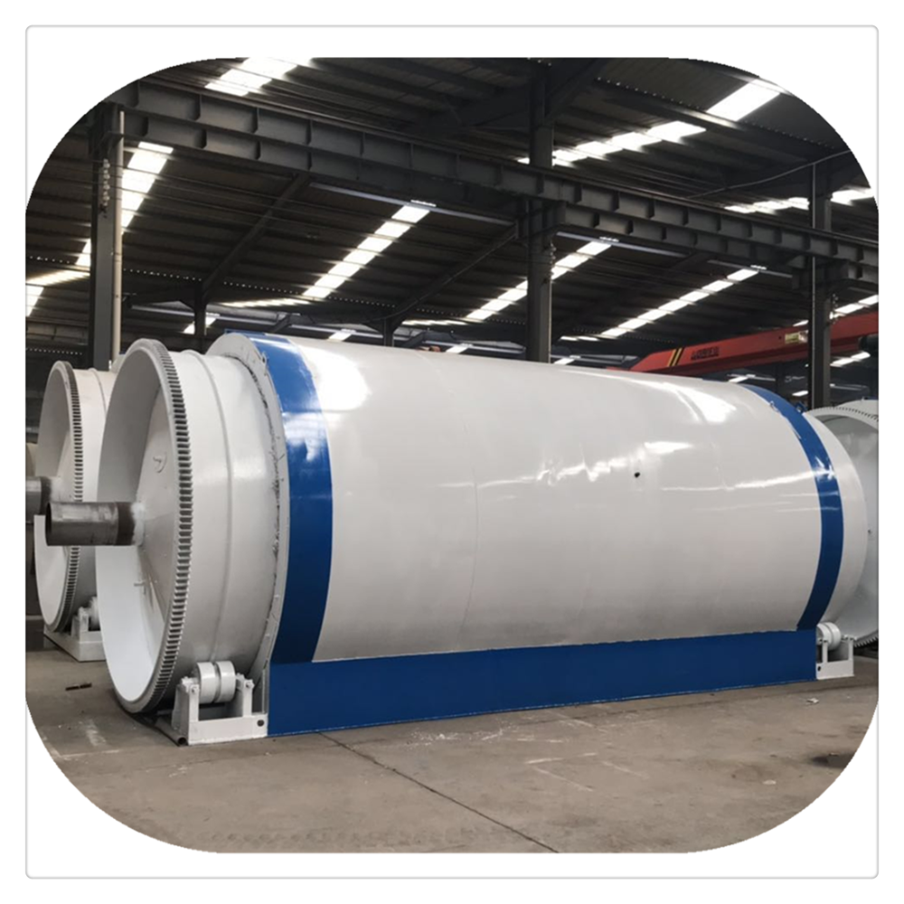 Free Pollution Fully Automatic continuous waste tyre recycling pyrolysis plant for converting waste plastic to fuel oil