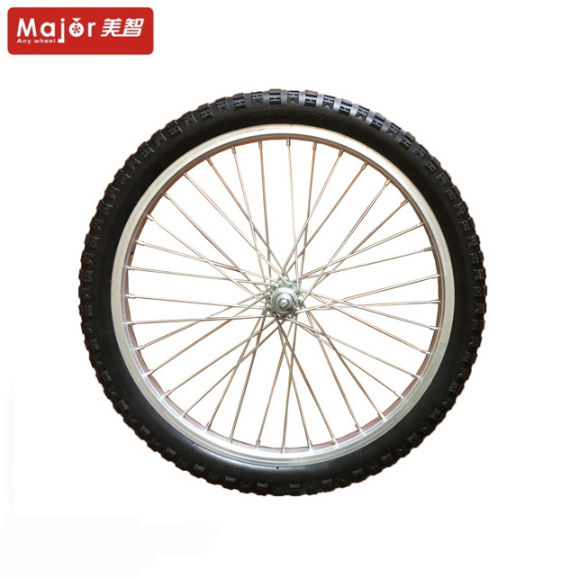 20 inch bicycle fat spoke pu foam rubber wheel