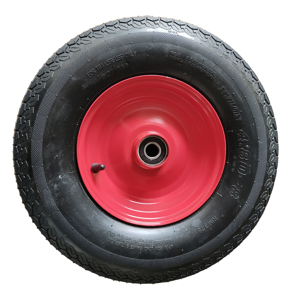 3 inch Fit pneumatic Rubber Pneumatic trailer Tire and wheelbarrow wheels