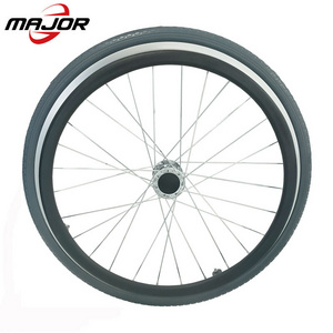 20 Inch Pu Spoke Manual Replacement Polyurethane Wheelchair Parts Wheels And Tires