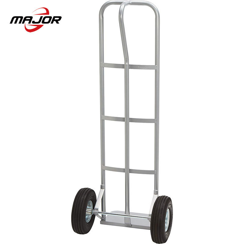 Multi sack hand truck and Two Wheel Steel Metal Platform trolley HT1805 wagon hand trolley cart