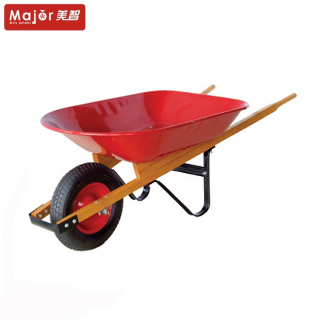 WB4024 concrete steel tray wheelbarrow, load capacity construction wheelbarrow