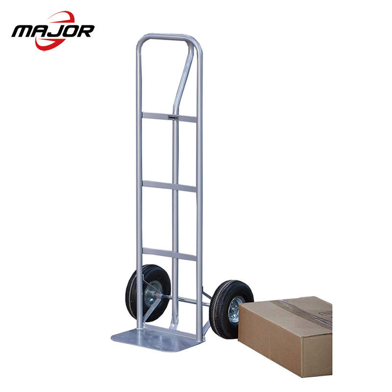 Multi sack hand truck and Two Wheel Steel Metal Platform trolley HT1805 wagon hand trolley cart