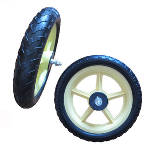 stroller sand wheels 12 inches stroller eva foam rubber wheel with axle