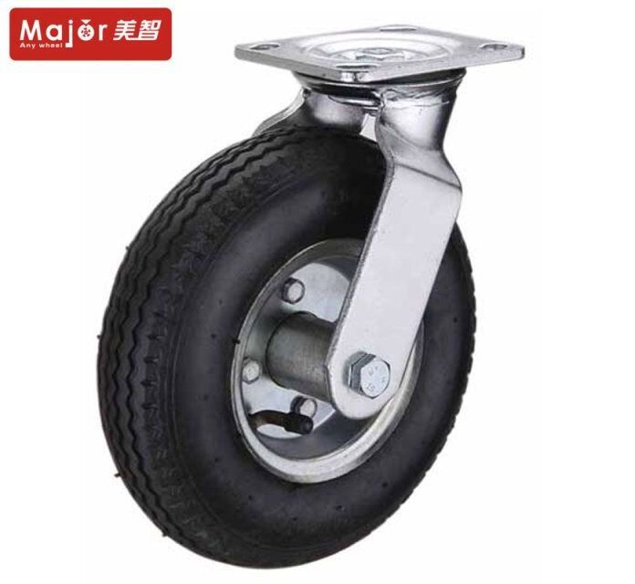 5 inch waste garbage can bin caster wheel