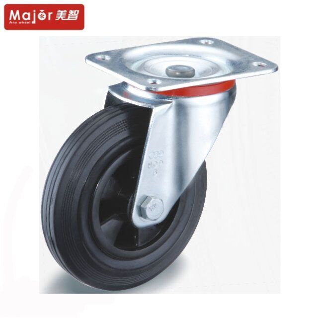 5 inch waste garbage can bin caster wheel