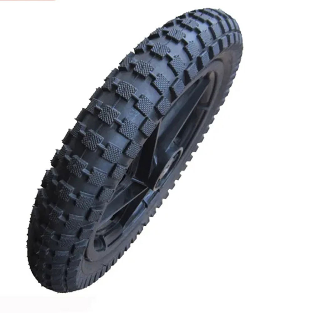 2.4 inch width 12 14 16 inch pneumatic rubber bicycle tire trailer cart wheel for horse drawn wagon cart